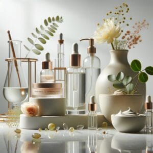 peptide skincare routine for mature women featuring Copper Tripeptide-1, Palmitoyl Pentapeptide-4, Peptides